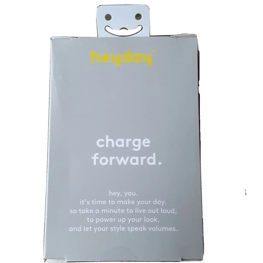 heyday 6'' usb-a to lightning cable,new in box,